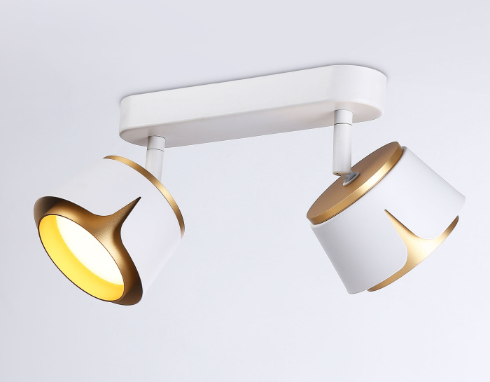 Настенно-потолочный поворотный спот со сменной лампой GX53 Ambrella light TN71229