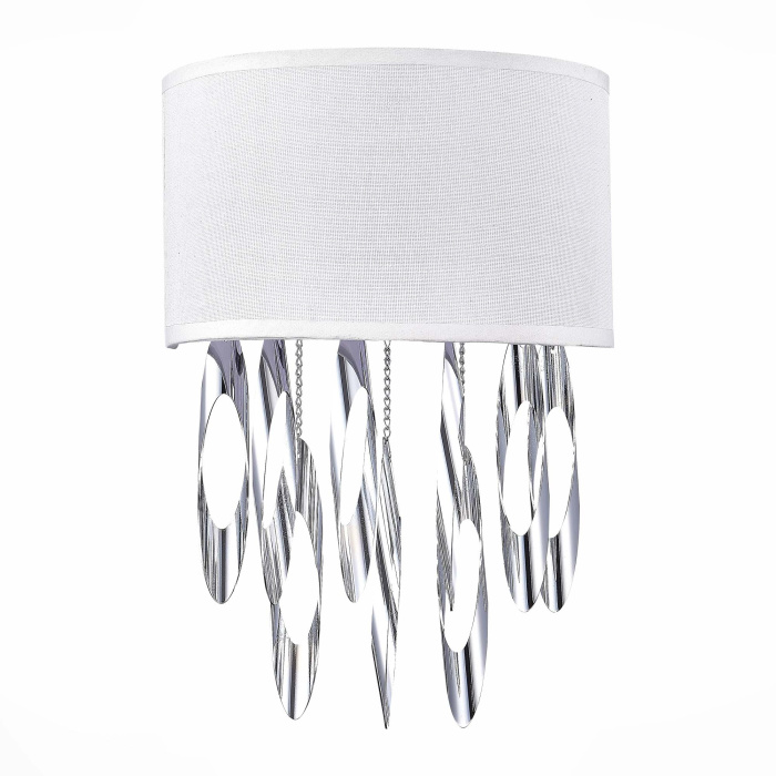 Бра ST-Luce Хром/Белый E14 1*60W SL1353.101.01