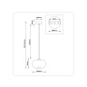 Подвесной светодиодный светильник HIGH LIGHT AMBRELLA LIGHT LH11083