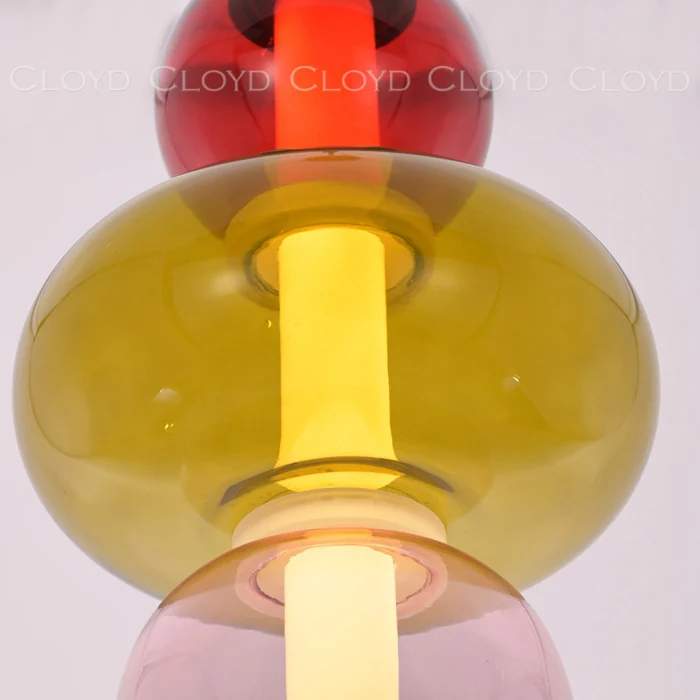 Подвесной светильник Cloyd SUPERNOVA-A P1 / выс. 40 см - черный (арт.11405)