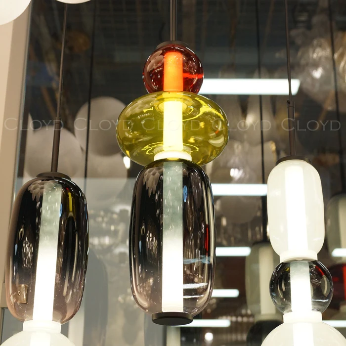 Подвесной светильник Cloyd SUPERNOVA-A P1 / выс. 40 см - черный (арт.11405)