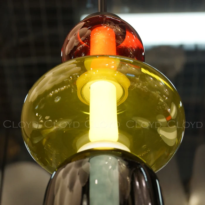 Подвесной светильник Cloyd SUPERNOVA-A P1 / выс. 40 см - черный (арт.11405)