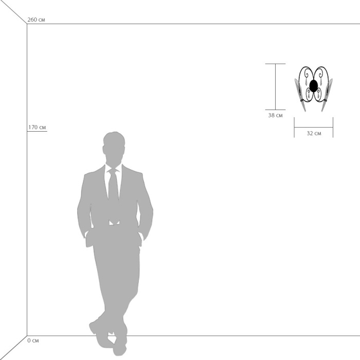 Бра Scarabeo LIGHTSTAR 755624