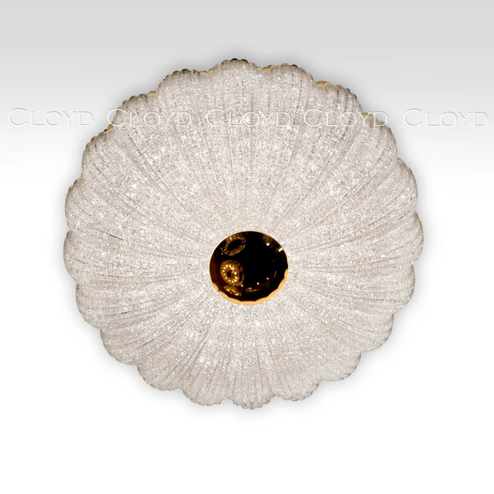 Потолочный светильник Cloyd DESSA-A FM1 / Ø30 см - золото (арт.10371)