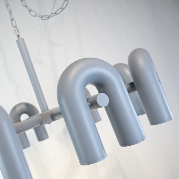 Подвесная люстра FANNY 16 Grey ImperiumLoft