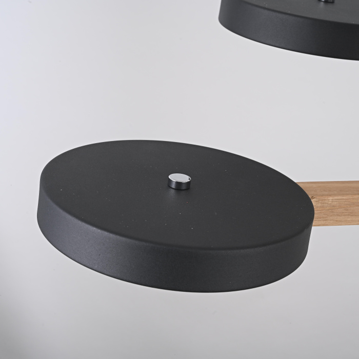 Подвесная люстра TURNA DBL L6 Black ImperiumLoft