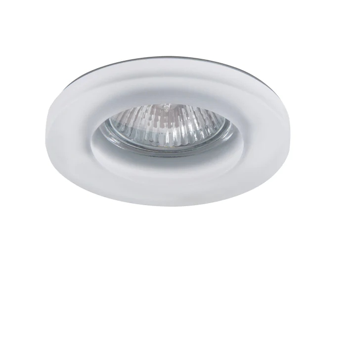 002240 (GM870) Светильник ANELLO OP MR16/HP16  ХРОМ/БЕЛЫЙ (в комплекте)