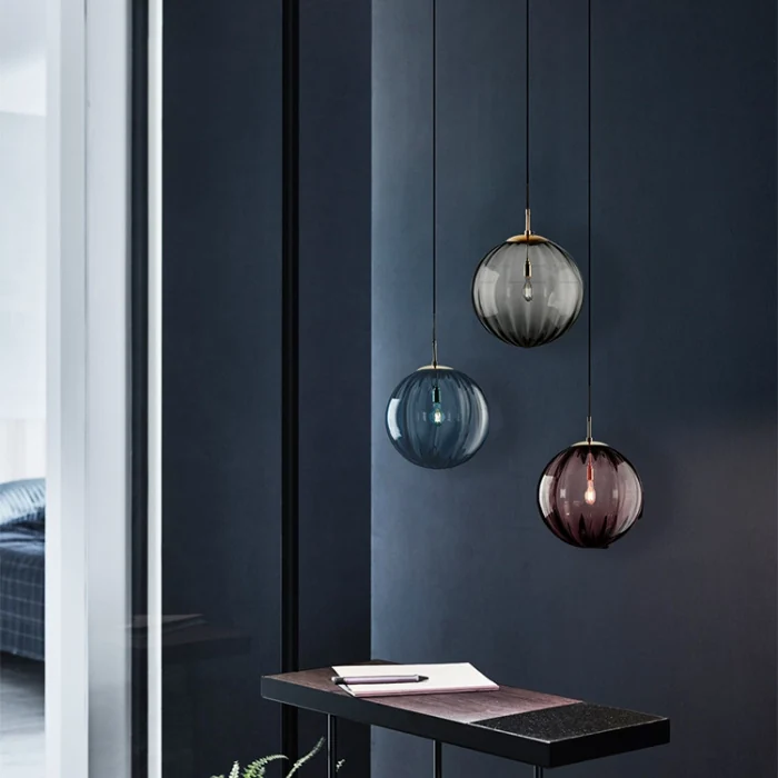 Подвесной светильник ASKA D200 Amber ImperiumLoft