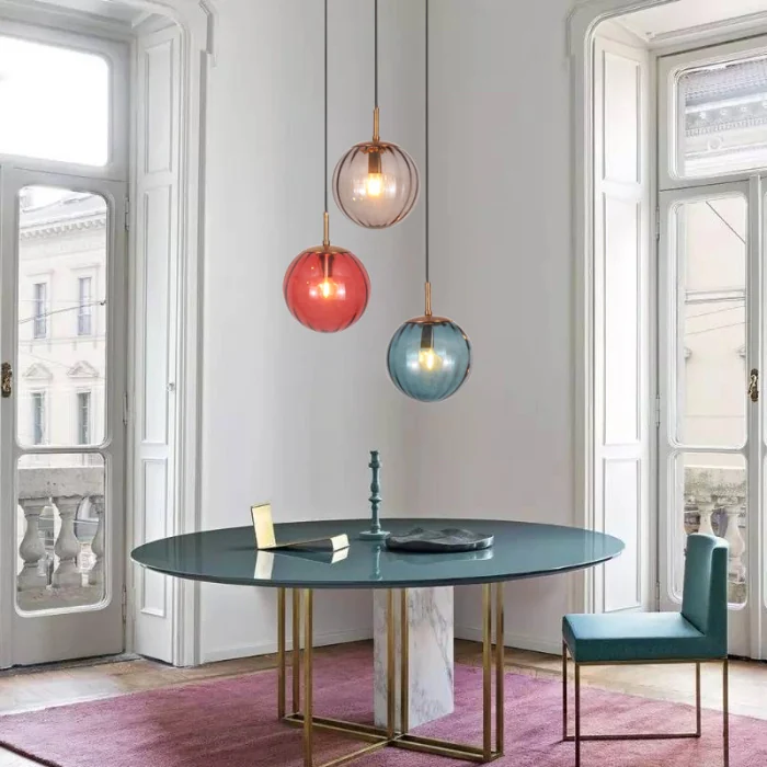 Подвесной светильник ASKA D200 Amber ImperiumLoft