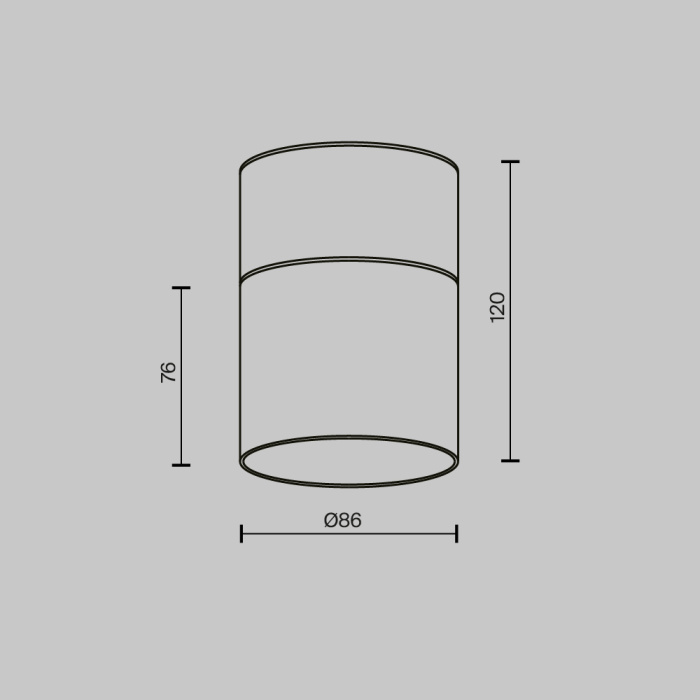 Потолочный светильник Maytoni Glory C094CL-GX53-W