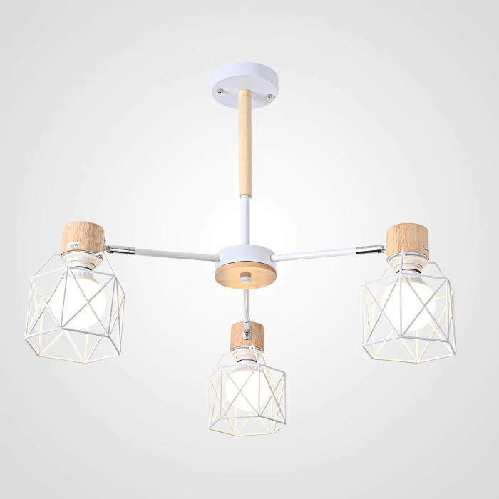 Потолочная люстра CORF B3 White 3 lamps ImperiumLoft