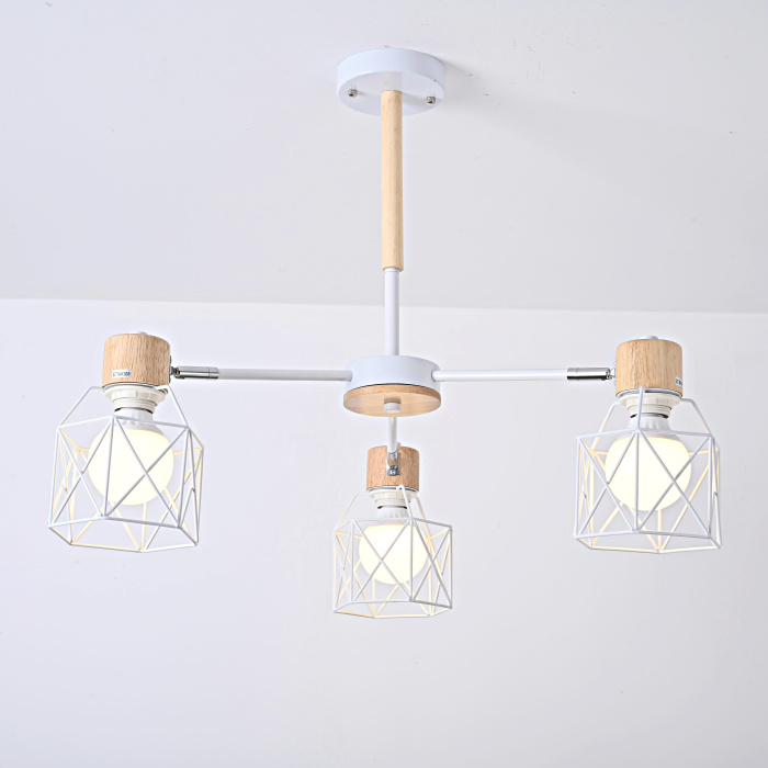 Потолочная люстра CORF B3 White 3 lamps ImperiumLoft