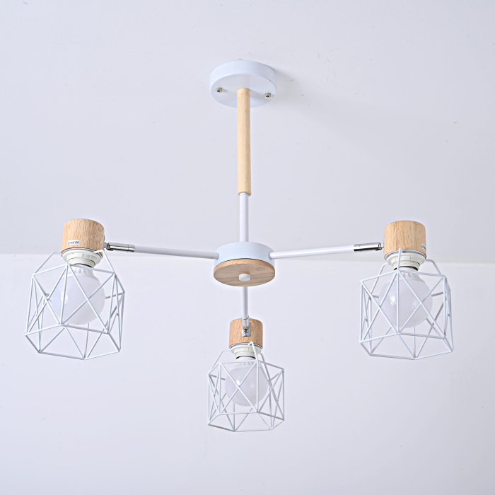 Потолочная люстра CORF B3 White 3 lamps ImperiumLoft