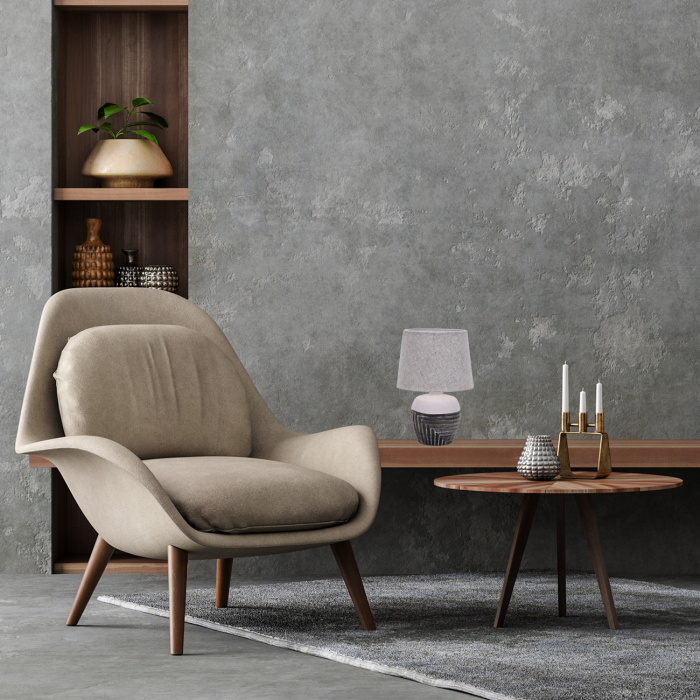 Настольная лампа EYRENA ESCADA 10173/L Grey