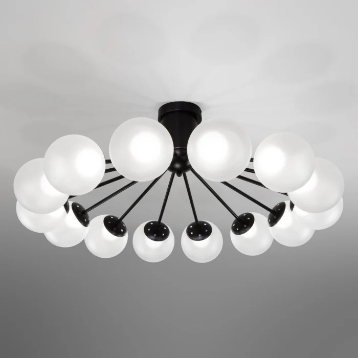 Потолочная люстра Eurosvet Vinter 201057 LED черный