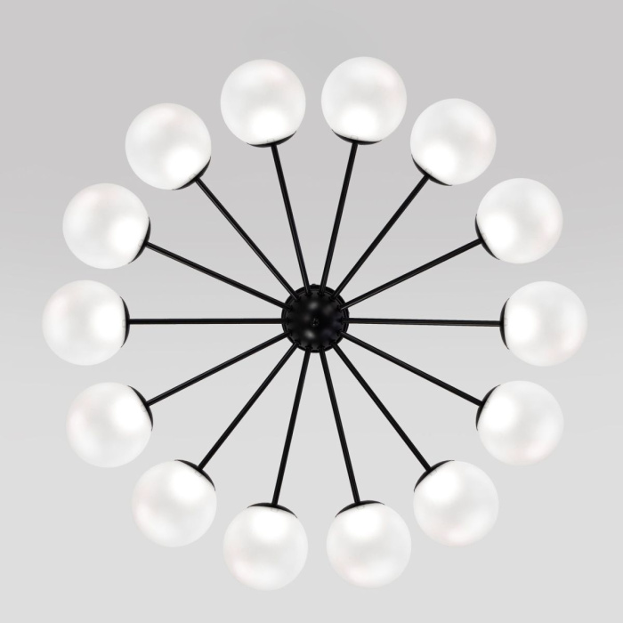 Потолочная люстра Eurosvet Vinter 201057 LED черный