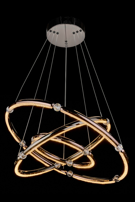 Подвесной светильник Leon Ani LE7710/800-3K Black/Chrome