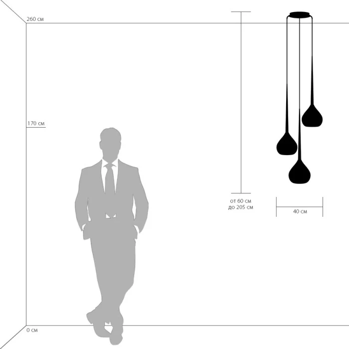 Каскадная люстра FORMA LIGHTSTAR 808230
