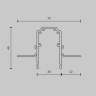 Шинопровод встраиваемый Maytoni Busbar trunkings Exility TRX034-422.12B