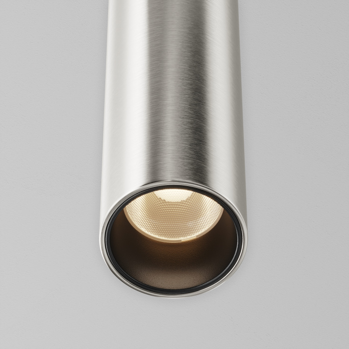 Трековый подвесной светильник Maytoni Focus LED TR155-1-5W3K-PT