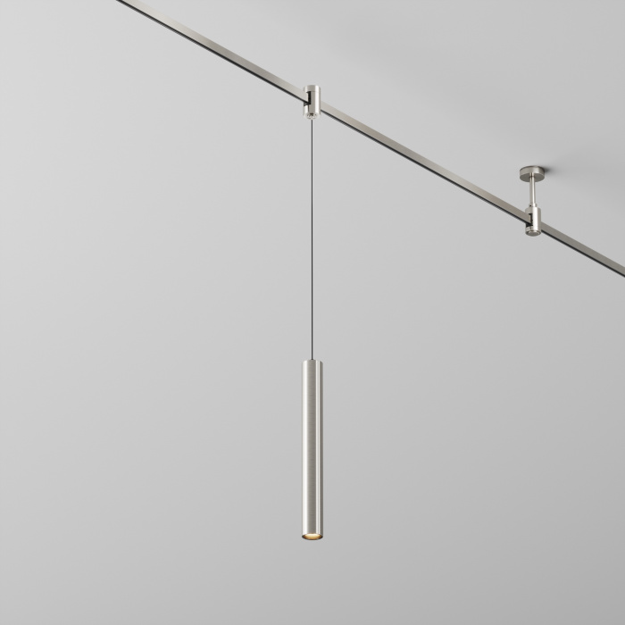 Трековый подвесной светильник Maytoni Focus LED TR155-1-5W3K-PT