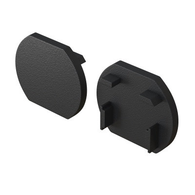 Заглушка для круглого шинопровода, 2 шт. Maytoni TRA172EC-R-11B