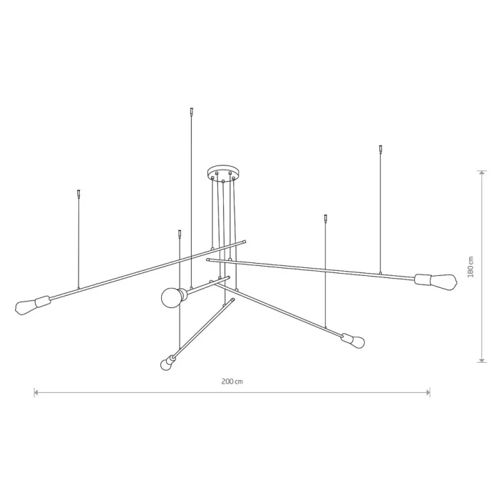 Подвесная люстра Nowodvorski Pile 9127