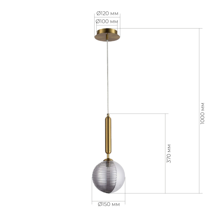 Подвесной светильник evoluce AVEIRO SLE1096-203-01
