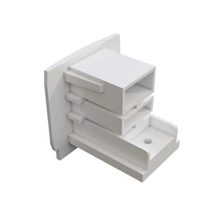 Заглушка торцевая Trinity белый, 1шт Maytoni TRA005EC-31W