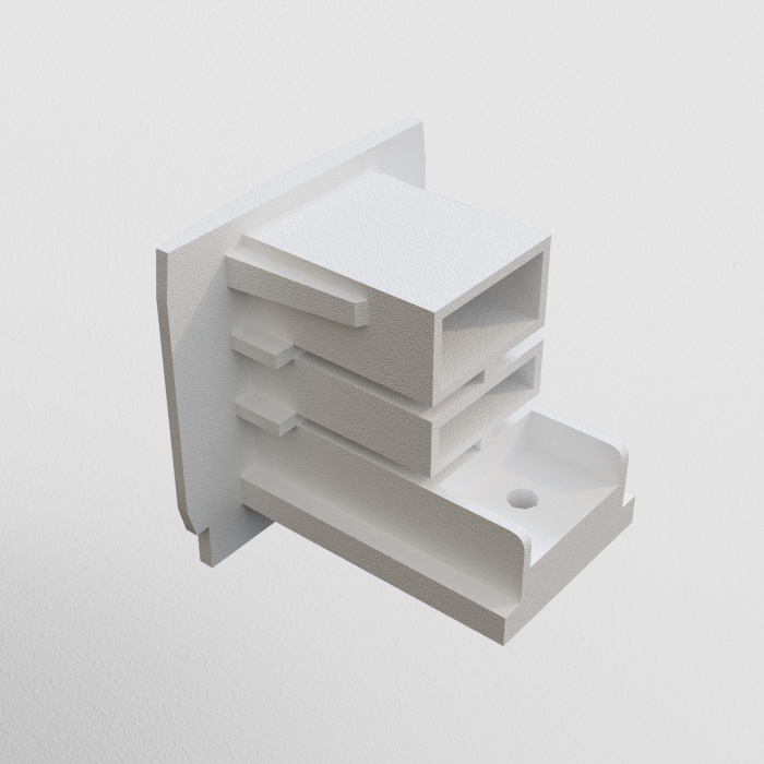 Заглушка торцевая Trinity белый, 1шт Maytoni TRA005EC-31W