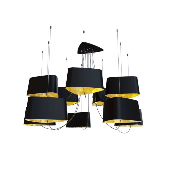 Подвесная люстра Loft it Nuage LOFT1163-10BL