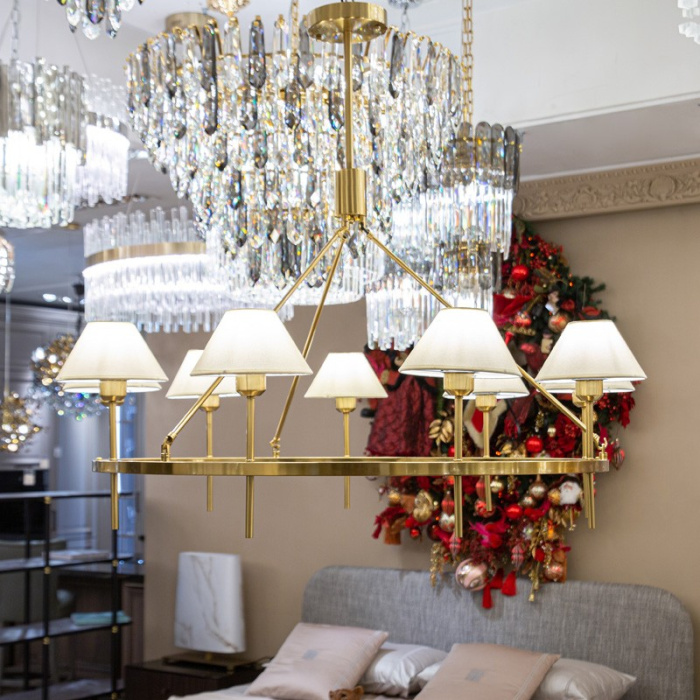 Люстра Mecilio L’ARTE LUCE LUXURY L53409.86