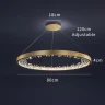 Подвесная люстра Delight Collection Bartlett XD-80 gold