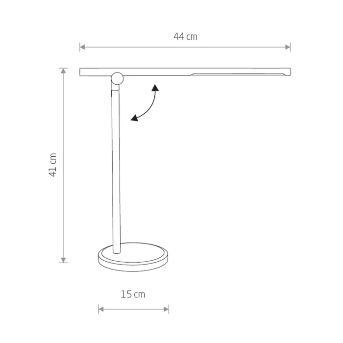 Настольная лампа Nowodvorski Smart Led Black 8358