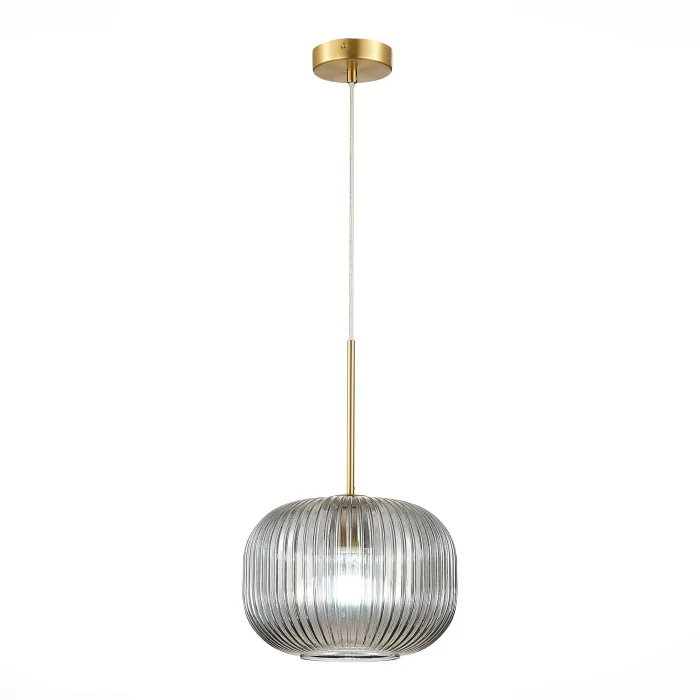 SL1154.303.01 Подвес ST-Luce Латунь/Дымчатый E27 1*60W