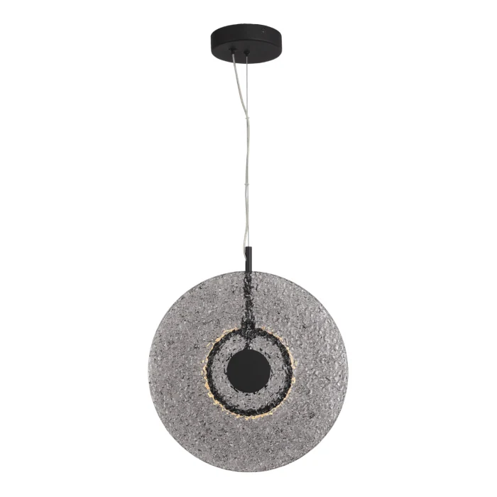 Светильник подвесной ST-Luce черный/дымчатый LED 1*8W 4000K SL6142.413.01