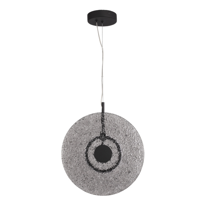 Светильник подвесной ST-Luce черный/дымчатый LED 1*8W 4000K SL6142.413.01