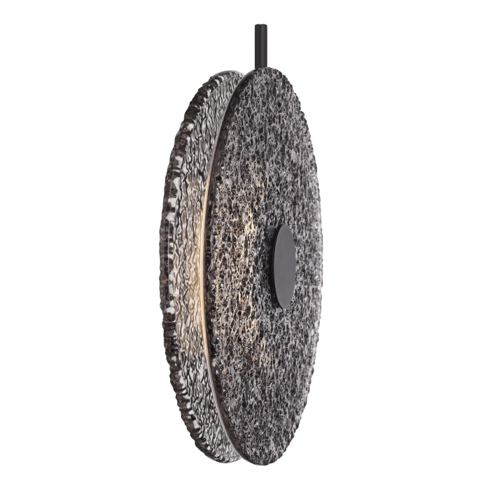 Светильник подвесной ST-Luce черный/дымчатый LED 1*8W 4000K SL6142.413.01