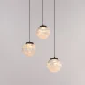 Подвесной светильник Delight Collection MD25030003 MD25030003-3A matt black/clear