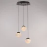 Подвесной светильник Delight Collection MD25030003 MD25030003-3A matt black/clear