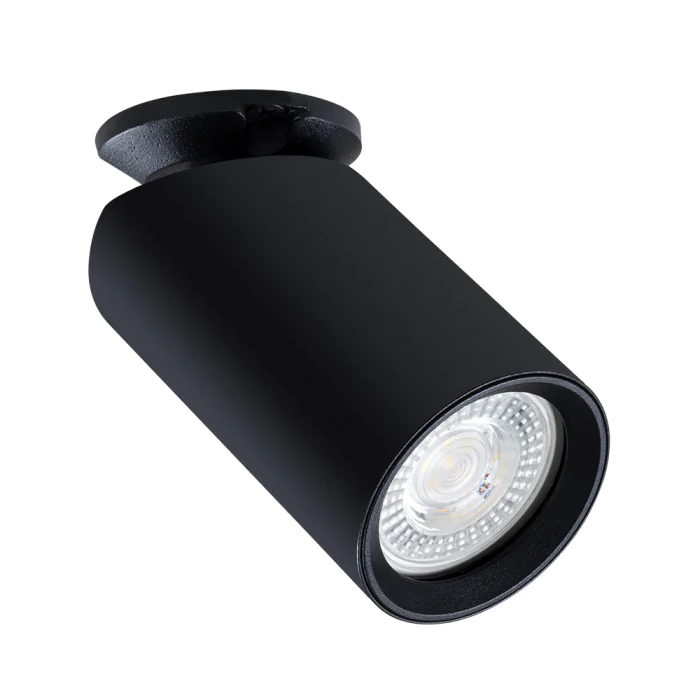 Светильник точечный накладной со сменной лампой Arte Lamp NODO A3213PL-1BK