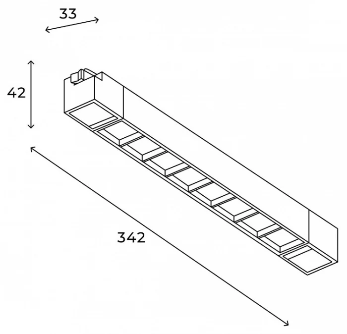 Трековый светильник Hesby Lighting Skylite HSBL_0142