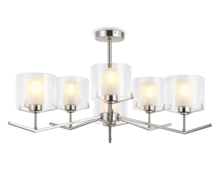 Люстра со стеклянными плафонами на штанге Ambrella light LH57002
