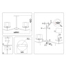 Люстра на штанге Ambrella Light High Light LH57002