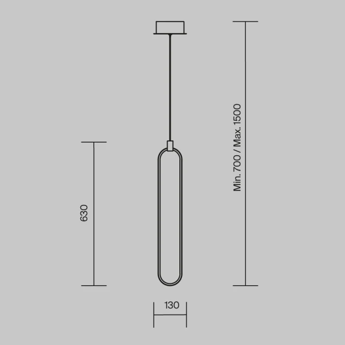 Подвесной светильник Maytoni Chain MOD017PL-L13N