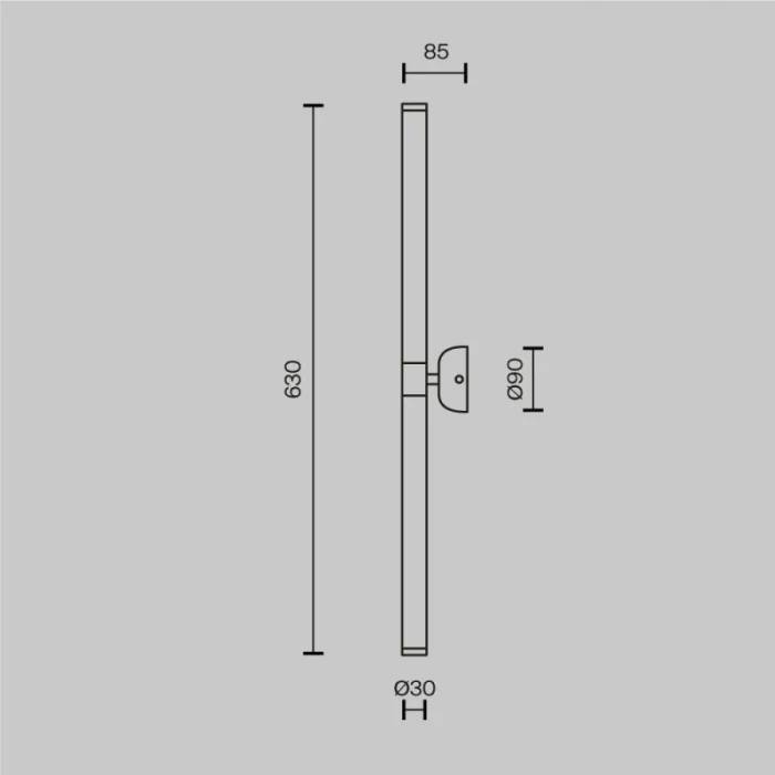 Бра Maytoni Axis MOD106WL-L16W3K