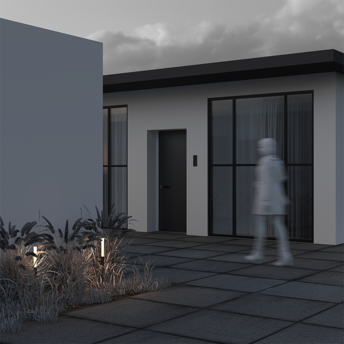 Грунтовый светильник Maytoni Flare O487FL-L3GF3K