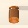 Комплект накладного светильника с композитным хрусталем Ambrella light XS7404122