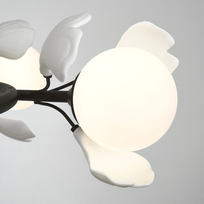 Люстра подвесная Lightstar Ceramo bw 799127