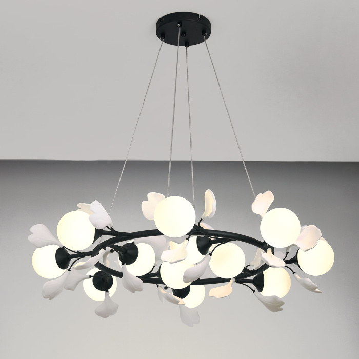 Люстра подвесная Lightstar Ceramo bw 799127